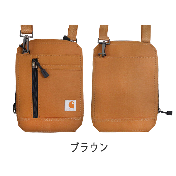 カーハート Nylon Duck Crossbody Wallet ショルダーバッグ・メッセンジャーバッグ carhartt ウォレットショルダー  ブラック ブラウン CH-396｜1more｜03