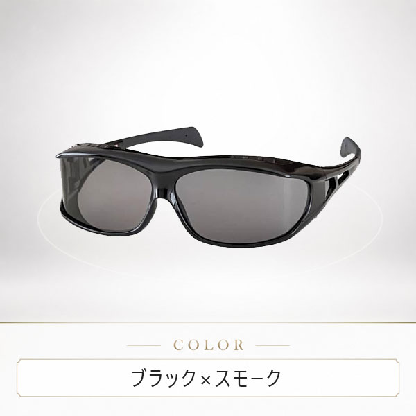 コールマン 偏光サングラス ブラック×スモーク クリアグレー×ライト