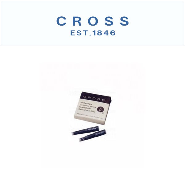 CROSS】クロス 消耗品 カートリッジインク（6本入り） ブラック 8921S