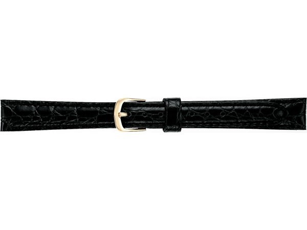 Yahoo! Yahoo!ショッピング(ヤフー ショッピング)SEIKO BAND 12mm セイコー 替えベルト 牛革ワニ型押し（切身はっ水ステッチ付） 婦人用 黒色 DE69 正規品 返品不可【ネコポス可能】