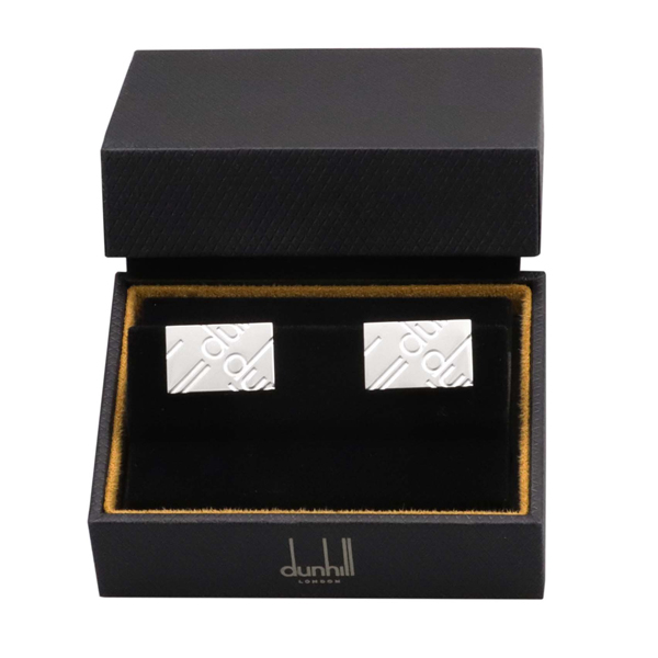 dunhill（ダンヒル） カフス メンズ シルバー/ブラック ビジネス