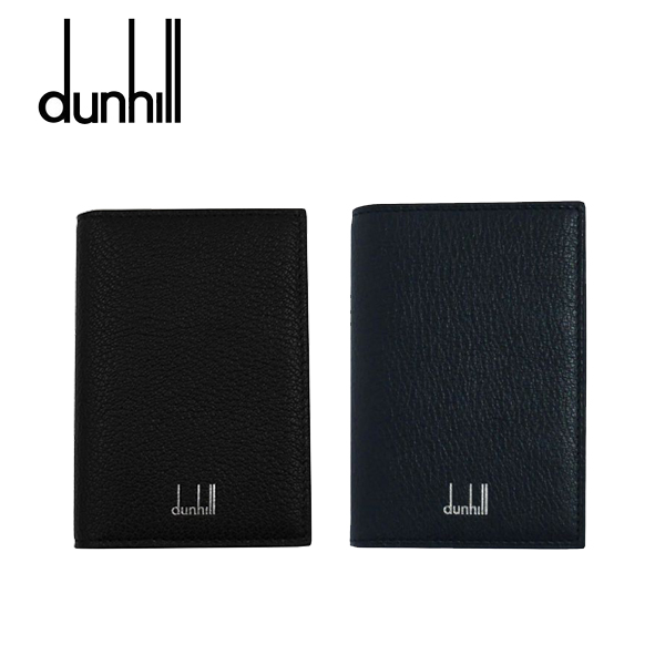 【新品】ダンヒル 名刺入れ DUKEシリーズ ブラック dunhill（ダンヒル） DUKE 名刺入れ メンズ ブラック/ネイビー