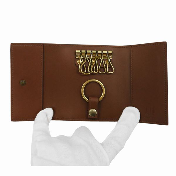 dunhill アルフレッド ダンヒル レザー AirPodsケース ブラウン 楽天