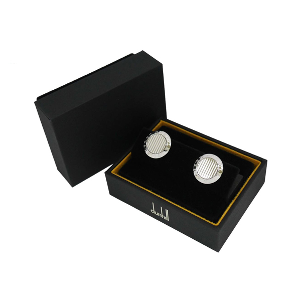 dunhill(ダンヒル) AD COIN LINES カフス メンズ シルバー dunhill(ダンヒル) AD COIN LINES カフス メンズ シルバー