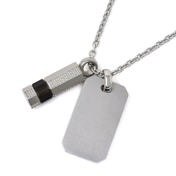 DIESEL（ディーゼル） ネックレス・ペンダント ロゴプレート シンプル