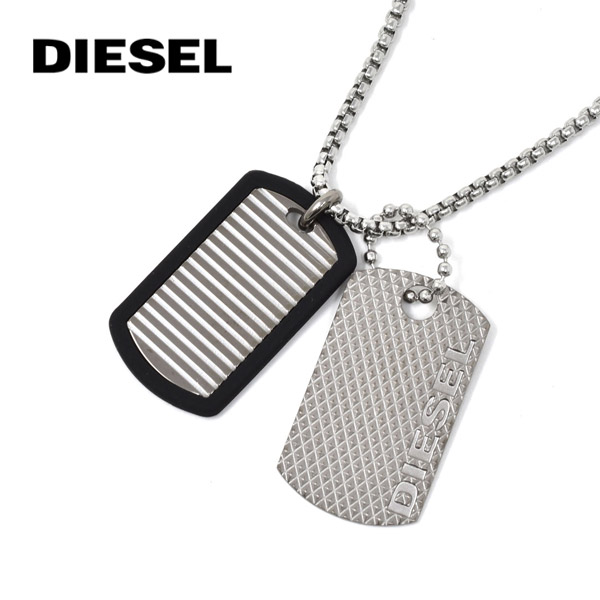 ディーゼル ネックレス メンズ アクセサリー DIESEL DX1314040 DIESEL ディーゼル ネックレス・ペンダント シルバー メンズ