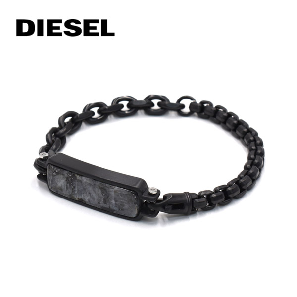 ディーゼル  ブレスレット DIESEL ブラック メンズ DX1326001｜1more