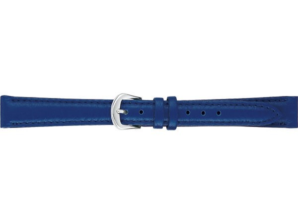 SEIKO BAND 14mm セイコー 替えベルト カラーカーフ（切身はっ水ステッチ付） 婦人用 紺色 DX31A 正規品 返品不可【ネコポス可能】