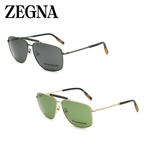 �[�j�A �T���O���X ���j�Z�b�N�X �K�����^��×�O���[/�S�[���h×�O���[�� ZEGNA UV�J�b�g ���O���J�b�g �����Y ���f�B�[�X EZ0160-D