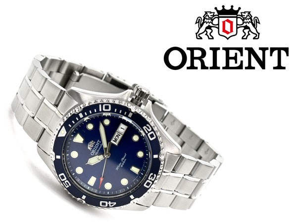 逆輸入 ORIENT オリエント 手巻き付き 自動巻き機械式 メンズ 腕時計 