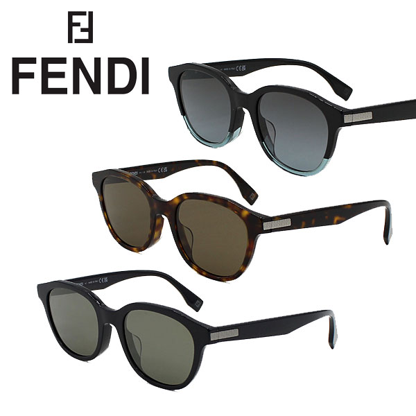FENDI サングラス FE40092F ブラック フェンディ サングラス ユニセックス ブラック/ブルー×グレーグラデ