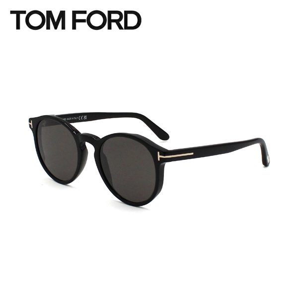 トム・フォード サングラス ユニセックス ブラック×グレー TOM FORD UVカット 紫外線カット メンズ レディース FT0591-01A-51