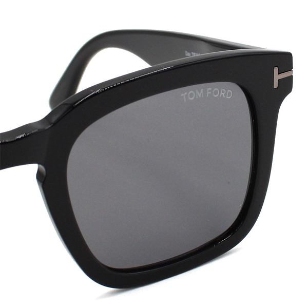 トム・フォード サングラス ユニセックス ブラック×グレー TOM FORD 