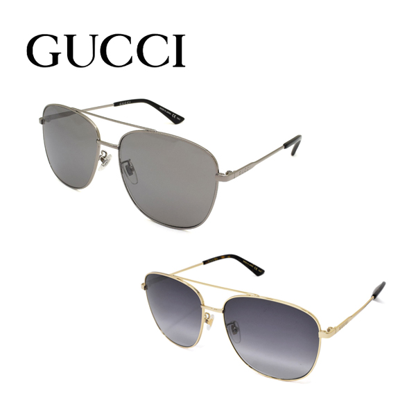 グッチ サングラス GUCCI 正規品 アジアンフィット UVカット 紫外線カット メンズ レディース ユニセックス GG0410SK :GG0410SK:1MORE