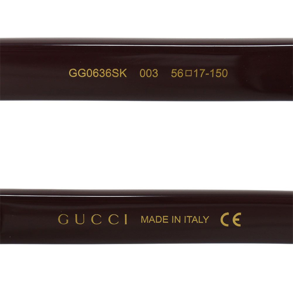 GUCCI（グッチ） サングラス 正規品 アジアンフィット UVカット 紫外線