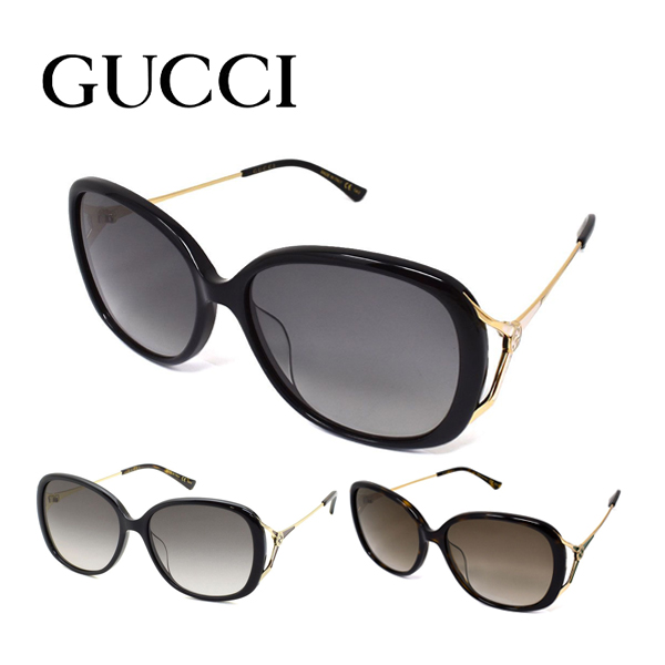 グッチ サングラス GUCCI 正規品 アジアンフィット UVカット 紫外線カット メンズ レディース ユニセックス GG0649SK :GG0649SK:1MORE