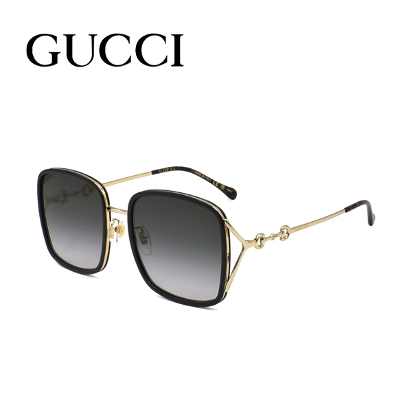 グッチ サングラス GUCCI 正規品 アジアンフィット UVカット 紫外線カット メンズ レディース ユニセックス GG1016SK 001 :GG1016SK 001:1MORE