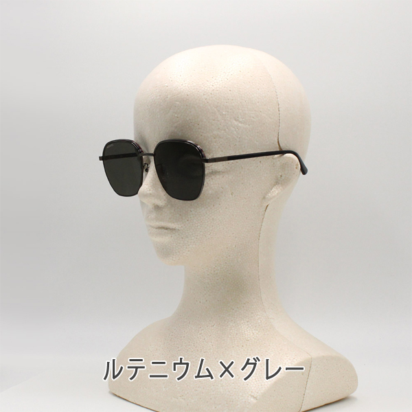 GUCCI サングラス UVカット GG1100SA-002 ゴールド+ブラウン GUCCI グッチ サングラス ユニセックス ルテニウム×グレー