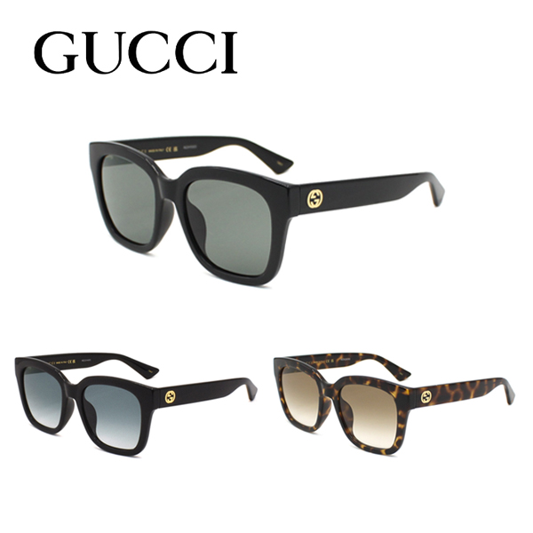 グッチ  サングラス GUCCI 正規品 アジアンフィット UVカット 紫外線カット メンズ レディース ユニセックス GG1338SK｜1more