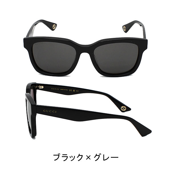 グッチ サングラス ユニセックス ブラック×グレー ハバナ×ブラウングラデーション アジアンフィット GG1639SA_1