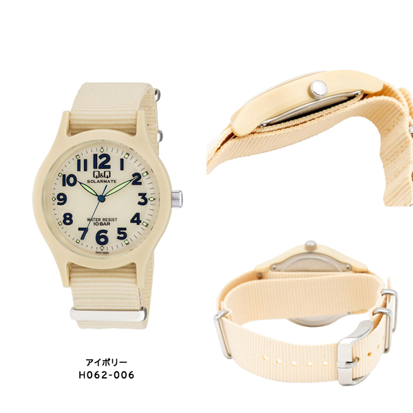 シチズンQ&Q ユニセックス 腕時計 ソーラー メンズ レディース H062-006｜1more｜02