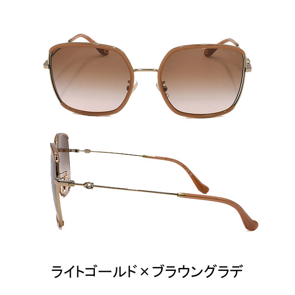 コーチ サングラス ユニセックス ライトゴールド×ブラウングラデ