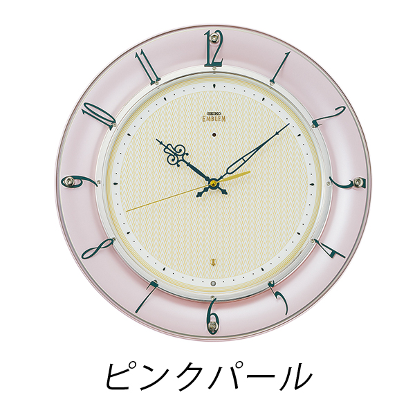 セイコークロック セイコーエンブレム 掛け時計 掛け時計 掛時計 壁掛け 電波時計 HS561 |  | 02