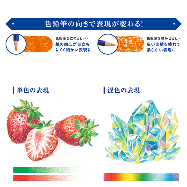 アートライン リベリオ 色鉛筆 水彩色鉛筆 60色/ 100色KCPL-60C/H KCPL-100C/H KCPL-W60C/H KCPL-W100C/H |  | 03