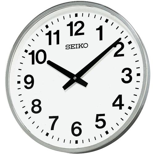 【SEIKO CLOCK】セイコー オフィスクロック 屋外 防雨 掛時計 KH411S｜1more