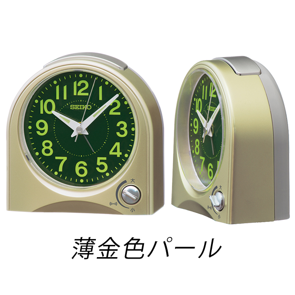 セイコークロック  置き時計 目覚まし時計 アナログ KR520｜1more｜02