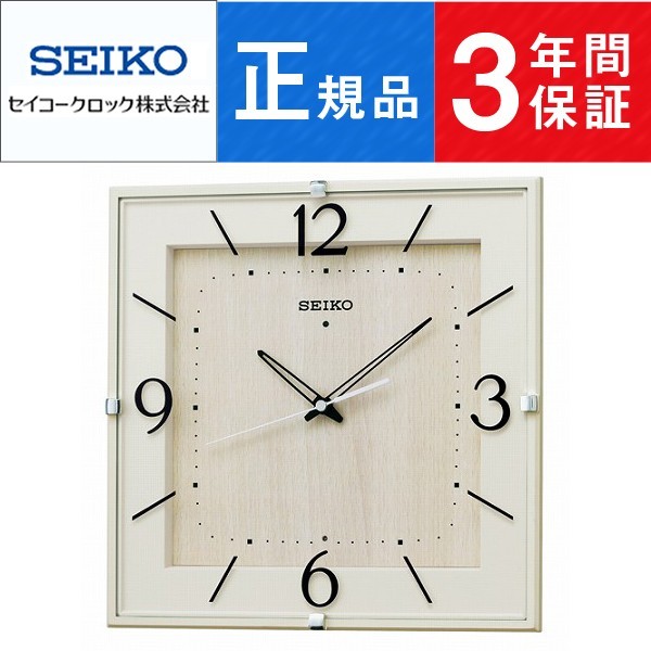 SEIKO CLOCK �Z�C�R�[ �N���b�N �X�^���_�[�h �i�`�������X�^�C�� KX398A