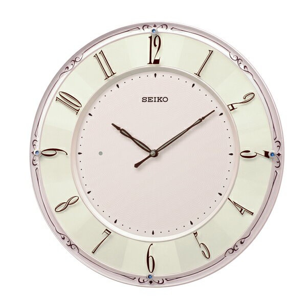 【SEIKO CLOCK】 セイコークロック 電波時計 掛け時計 アナログ KX504P｜1more