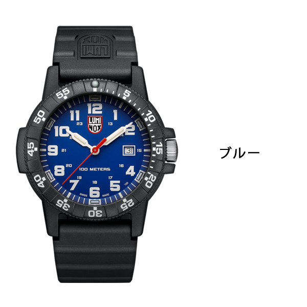 ルミノックス レザーバック シー タートル ジャイアント メンズ 腕時計 0320シリーズ 0329 0325 0323.L オレンジ イエロー ブルー |  | 03