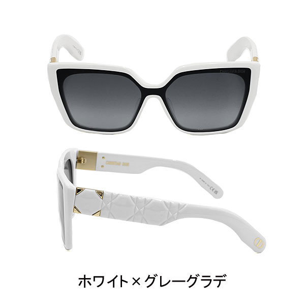 ディオール  サングラス ユニセックス ホワイト×グレーグラデ ハバナ×グリーン アジアンフィット メンズ レディース LADY-95-22の画像