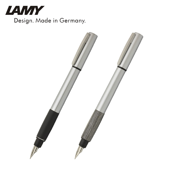 LAMY（ラミー） accent 万年筆 ALブラックラバーグリップ/ALウッド