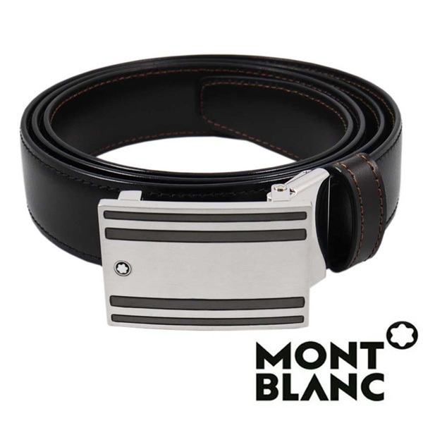 モンブラン MONTBLANC ベルト メンズ ブラック ブラウン リバーシブル カット調整 MB 115478 :MB 115478:1MORE