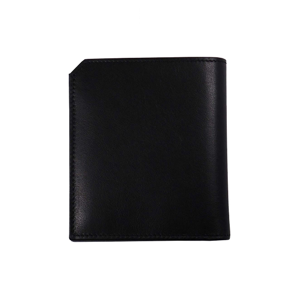 【ミクロ0408】Montblanc ブラック L字ファスナーウォレット MONTBLANC（モンブラン） クレジットカードケース メンズ ブラック