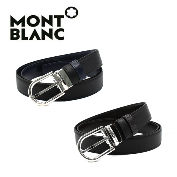 MONTBLANC（モンブラン） ホースシューバックル ベルト メンズ