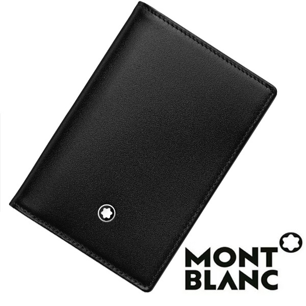 モンブラン MONTBLANC カードケース 名刺入れ メンズ ブラック 名刺
