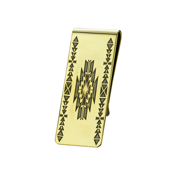 -  マネークリップ メンズ ネイティブ ゴールド  MC-NATIVE | 