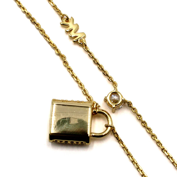 MICHAEL KORS ネックレス MKC1630AN710 LOCK DL NK GLF GOLD 楽天市場】MICHAEL KORS マイケルコース MKC1630AN710 LOCK DL