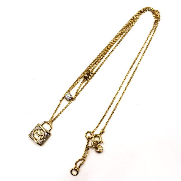 MICHAEL KORS ネックレス MKC1630AN710 LOCK DL NK GLF GOLD マイケルコース LOCK DL NK GLF ネックレス・ペンダント MICHAEL