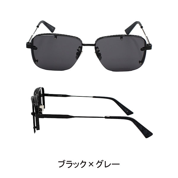 ディオール  サングラス ユニセックス ブラック×グレー ノーズパッド メンズ レディース NEODIOR-S4U-10A0の画像