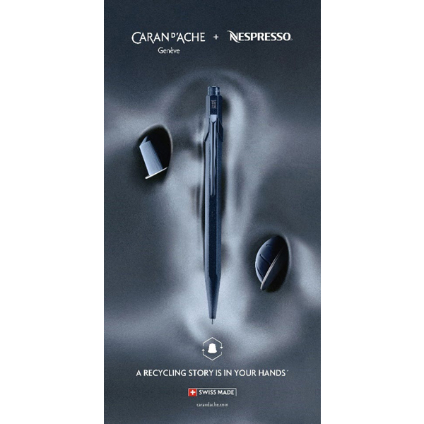 【在庫限り】 CARAN d'ACHE カランダッシュ 849 ボールペン ミッドナイト 筆記具