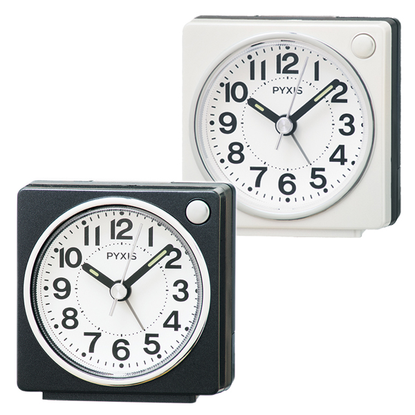 セイコークロック  置き時計 目覚まし時計  置時計 スイープセコンド(連続秒針)タイプ スヌーズ機能付き NR449