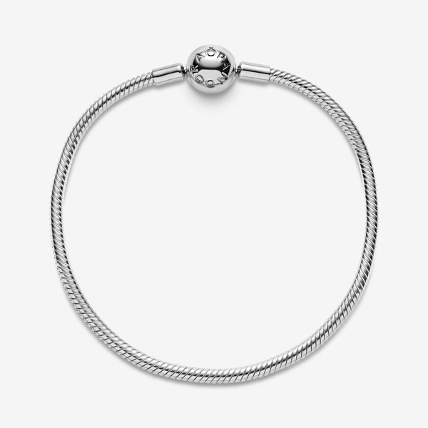 パンドラ ブレスレット 590728-19 シルバー パンドラ スネークチェーンブレスレット ブレスレット