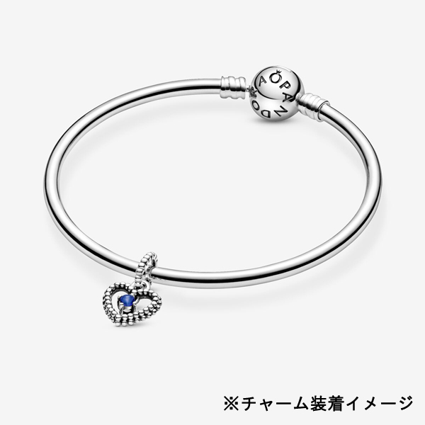 パンドラ チャーム ブレスレット レディース ブルー/レッド/パープル