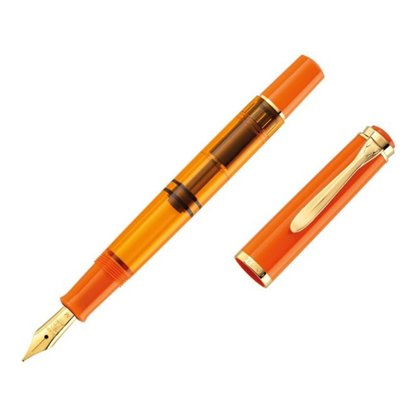Pelikan（ペリカン） クラシック オレンジ デライト 万年筆 EF(極細字
