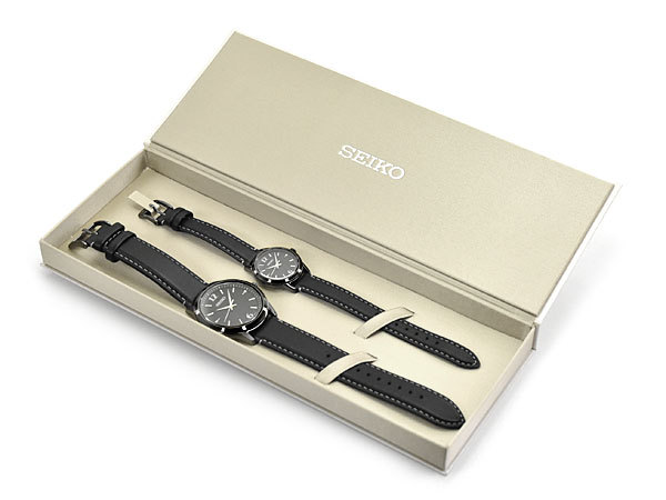【ペアボックス付き】SEIKO セイコー サファイヤ ペアウォッチ レザー 限定 ペア ソーラー 腕時計 ホワイト ペアコレクション限定モデル SBPL030-STPX090｜1more｜02