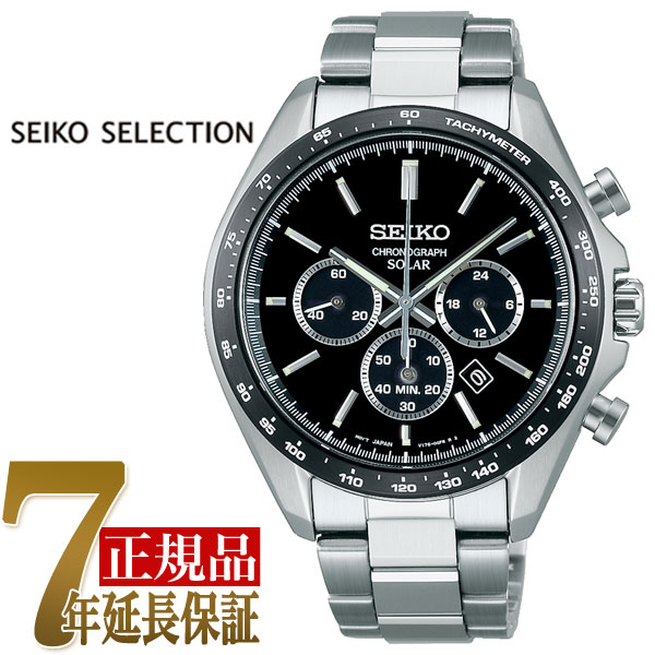 セイコー SEIKO SEIKO SELECTION メンズ メンズ 腕時計 ブラック SBPY167